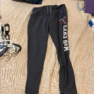 Pink Victoria’s Secret Gray Bottoms with Texas A&M Design #422